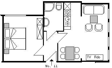 Grundriss Whg 11